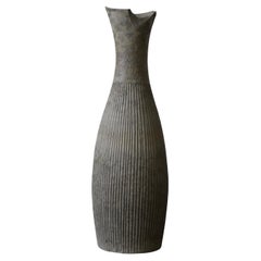 Extraordinaire Swedish Floor Vase "Palma" by Hjördis Oldfors, circa 1950