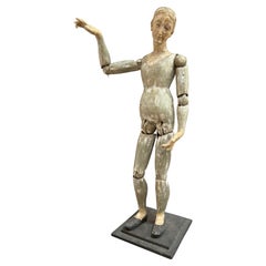 Extraordinary 18th Century Spanish Wooden Mannequin