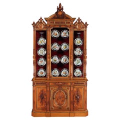 Retro Extraordinary 19th Century Carved Cabinet by Maison Guéret of Paris