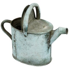 Extraordinary 19th Century Copper Water Carrier with Natural Verdigris