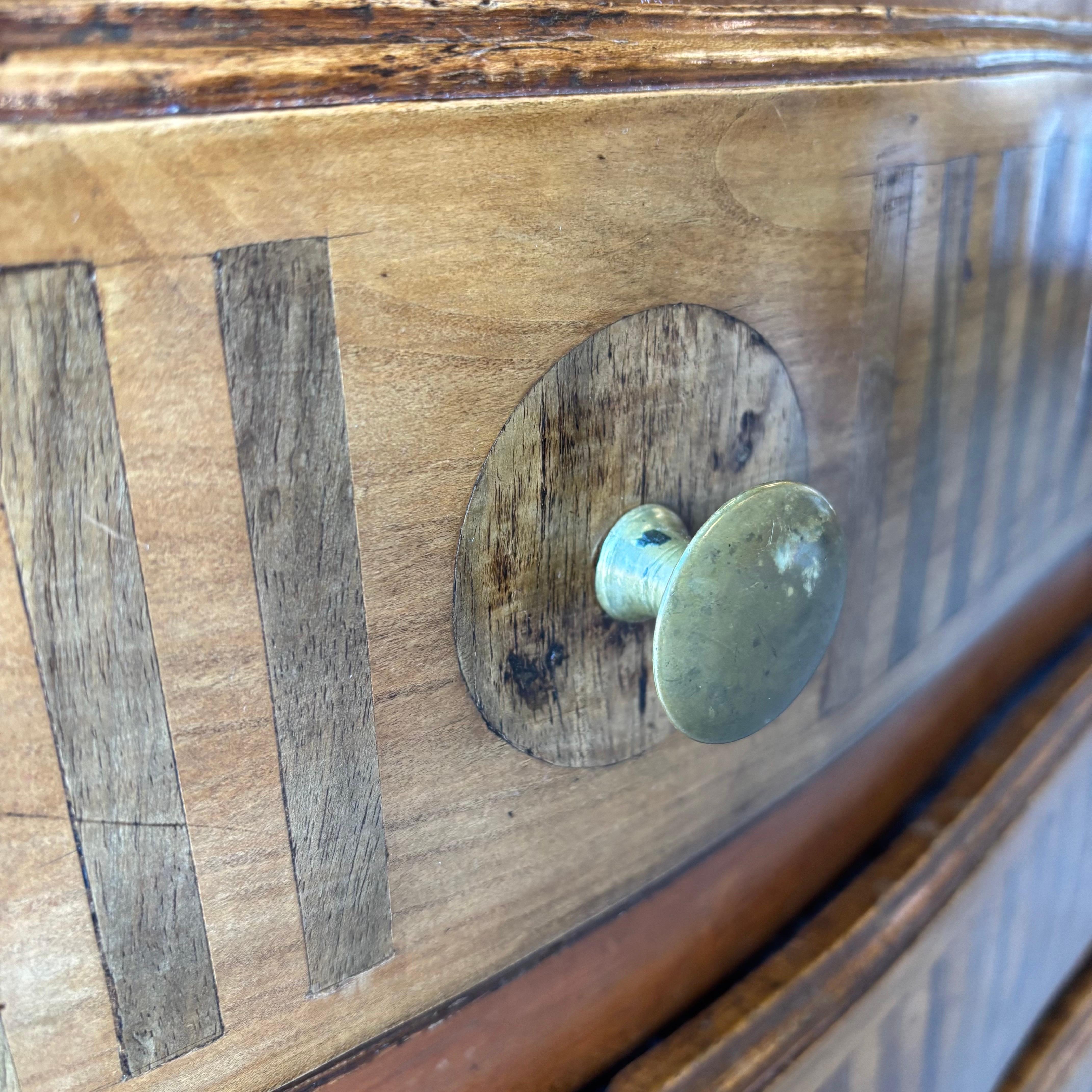 Exceptional 19th Century French Enfilade in Walnut with Rosewood Inlay For Sale 14