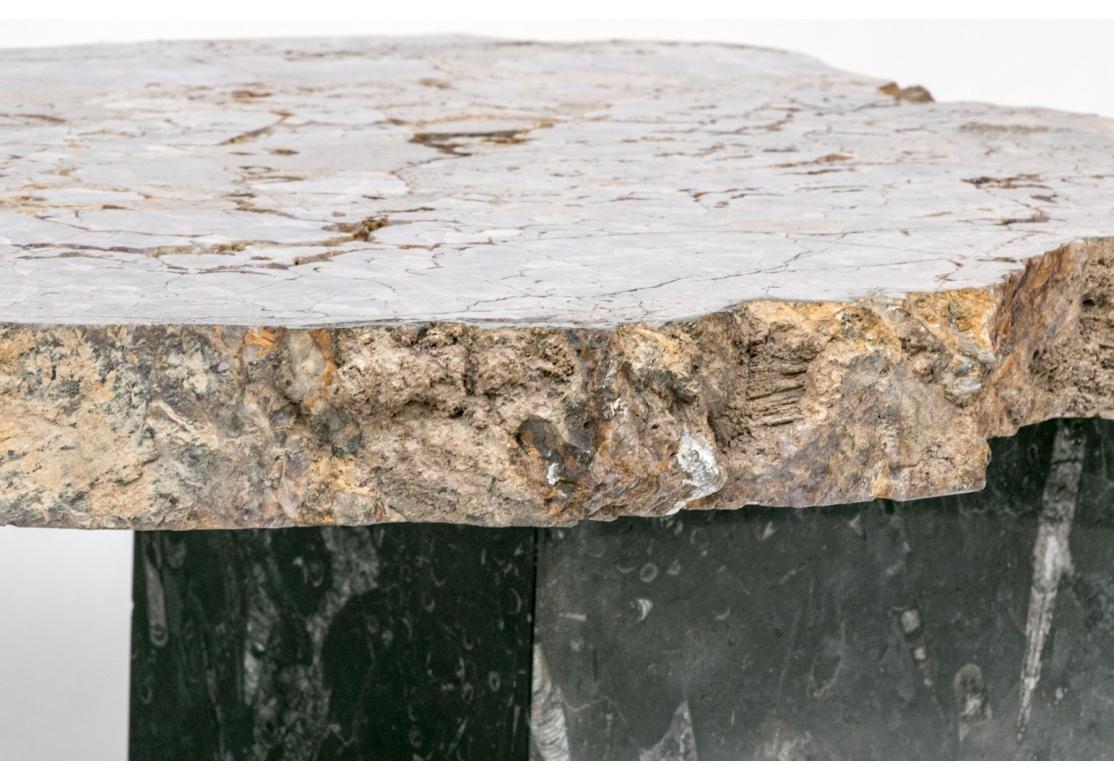 Extraordinary Amethyst Slab Top Cocktail Table Prov: Collier Gwin Gallery For Sale 2