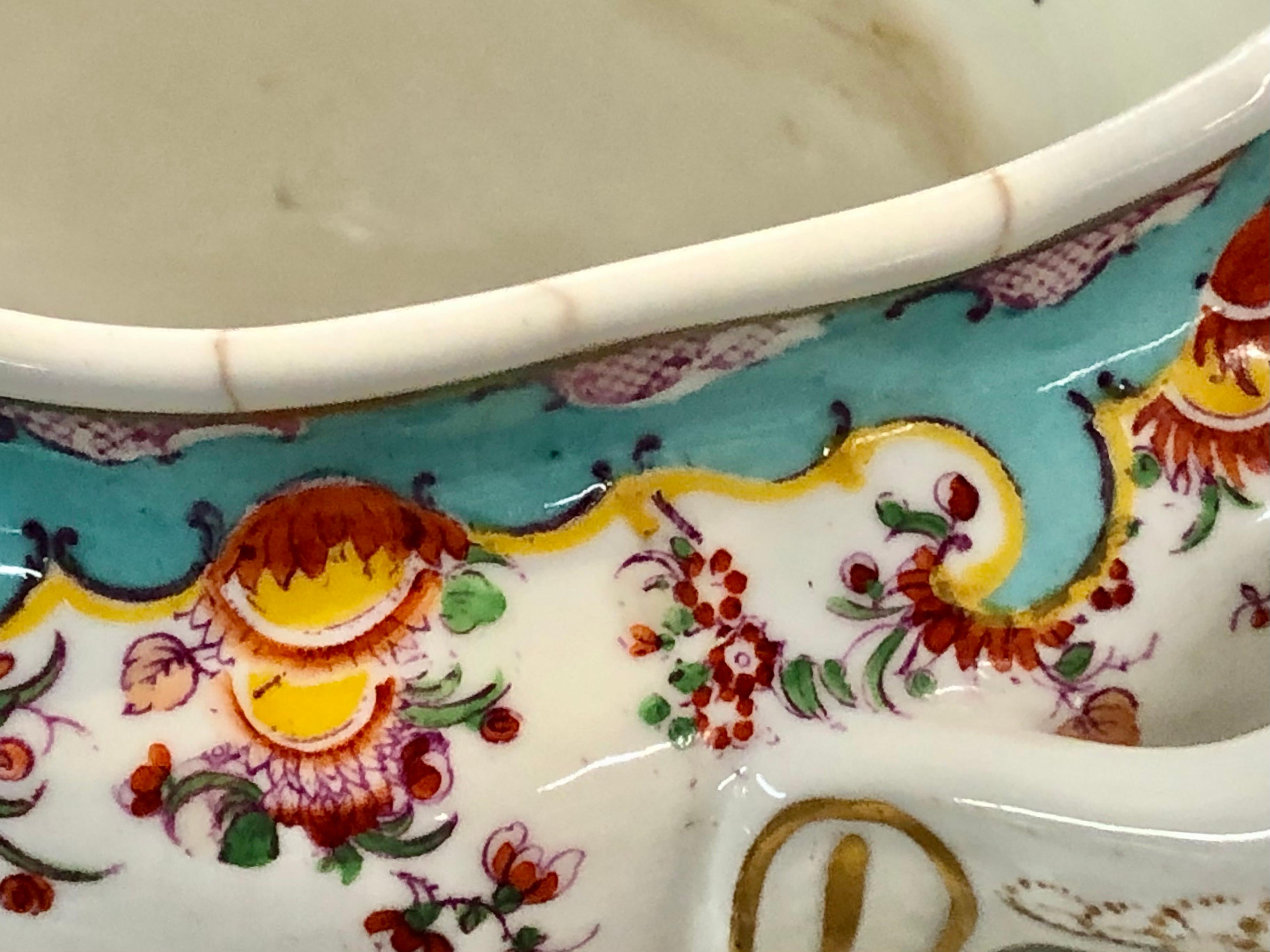 19th Century Extraordinary Antique English Worcester Porcelain Jabberwocky Soup Tureen