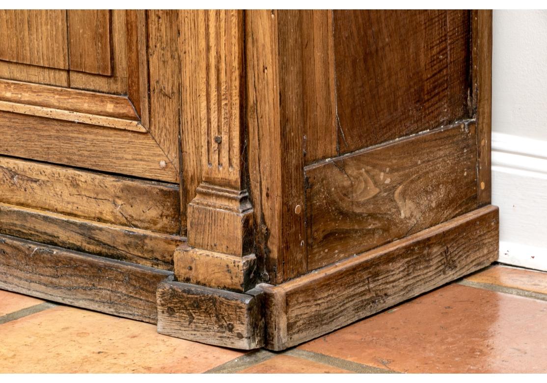 Extraordinary Antique French Oak Enfilade Cabinet 9