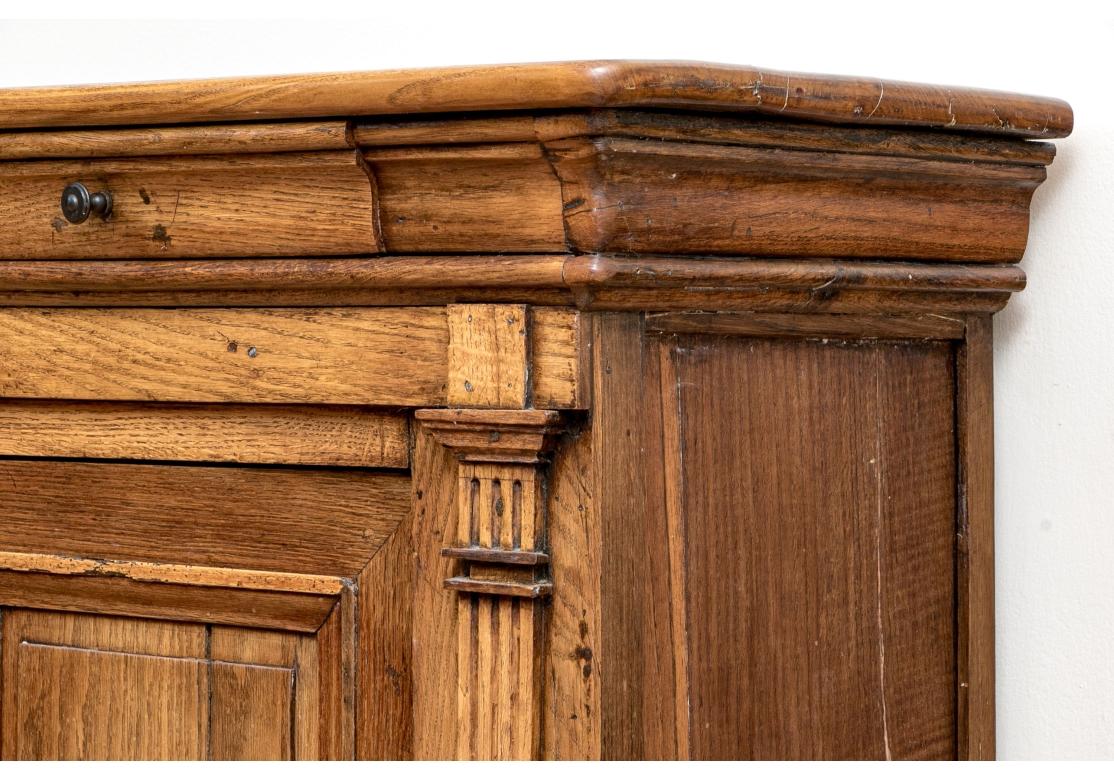 Extraordinary Antique French Oak Enfilade Cabinet 10