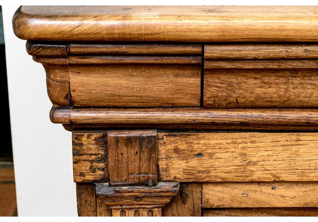 Extraordinary Antique French Oak Enfilade Cabinet 3