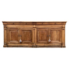 Extraordinary Antique French Oak Enfilade Cabinet
