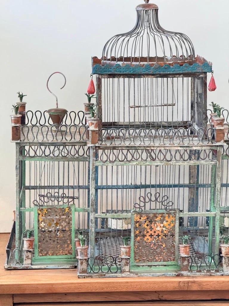 European Extraordinary Architectural Birdcage For Sale