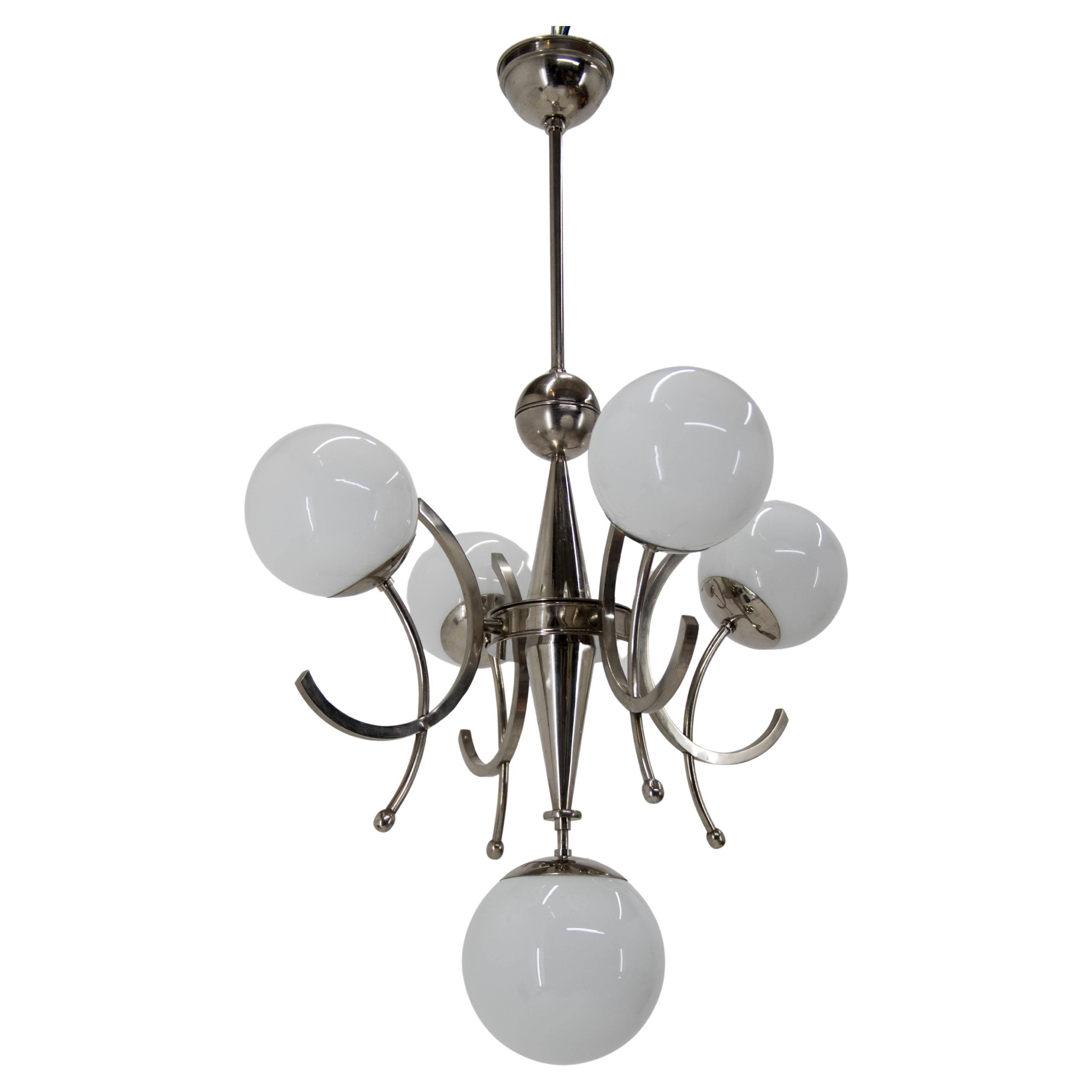 Straordinario lampadario Art Déco, 1930