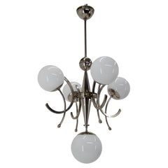 Außergewöhnlicher Art-Déco-Kronleuchter, 1930