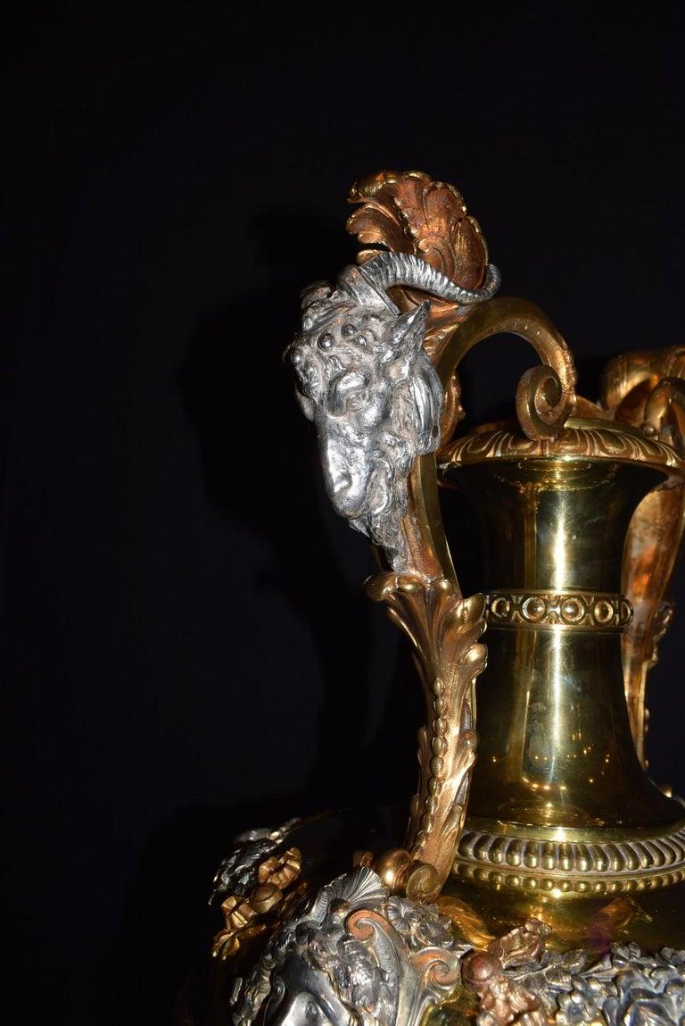 Français Extraordinaire urne en forme de Belle Poque en vente