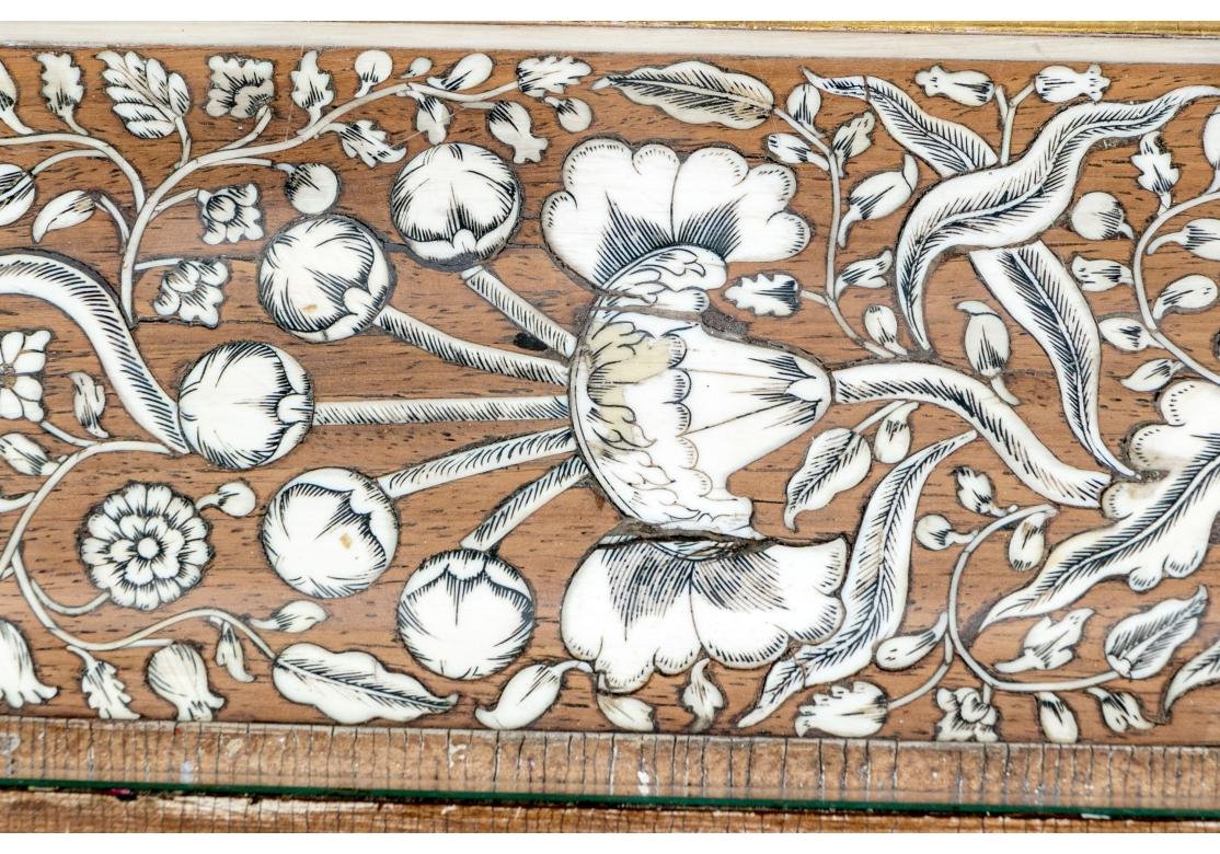 Extraordinary Bone Inlaid Cocktail Table For Sale 5