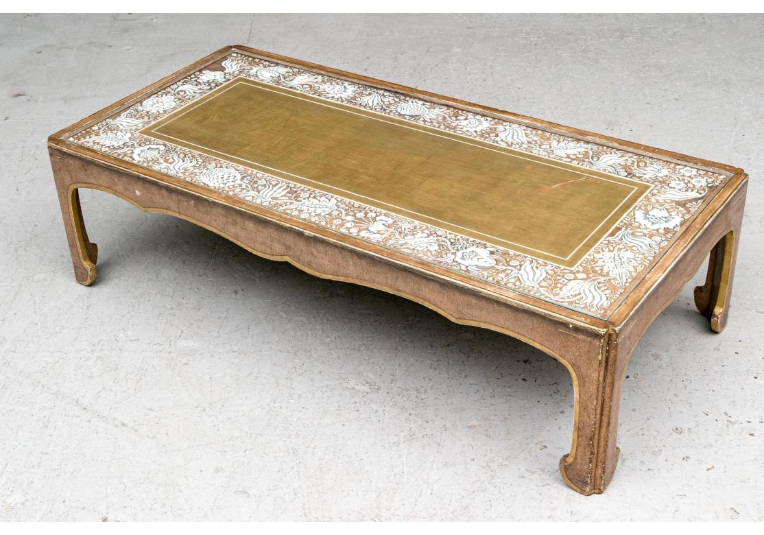 Extraordinary Bone Inlaid Cocktail Table For Sale 8