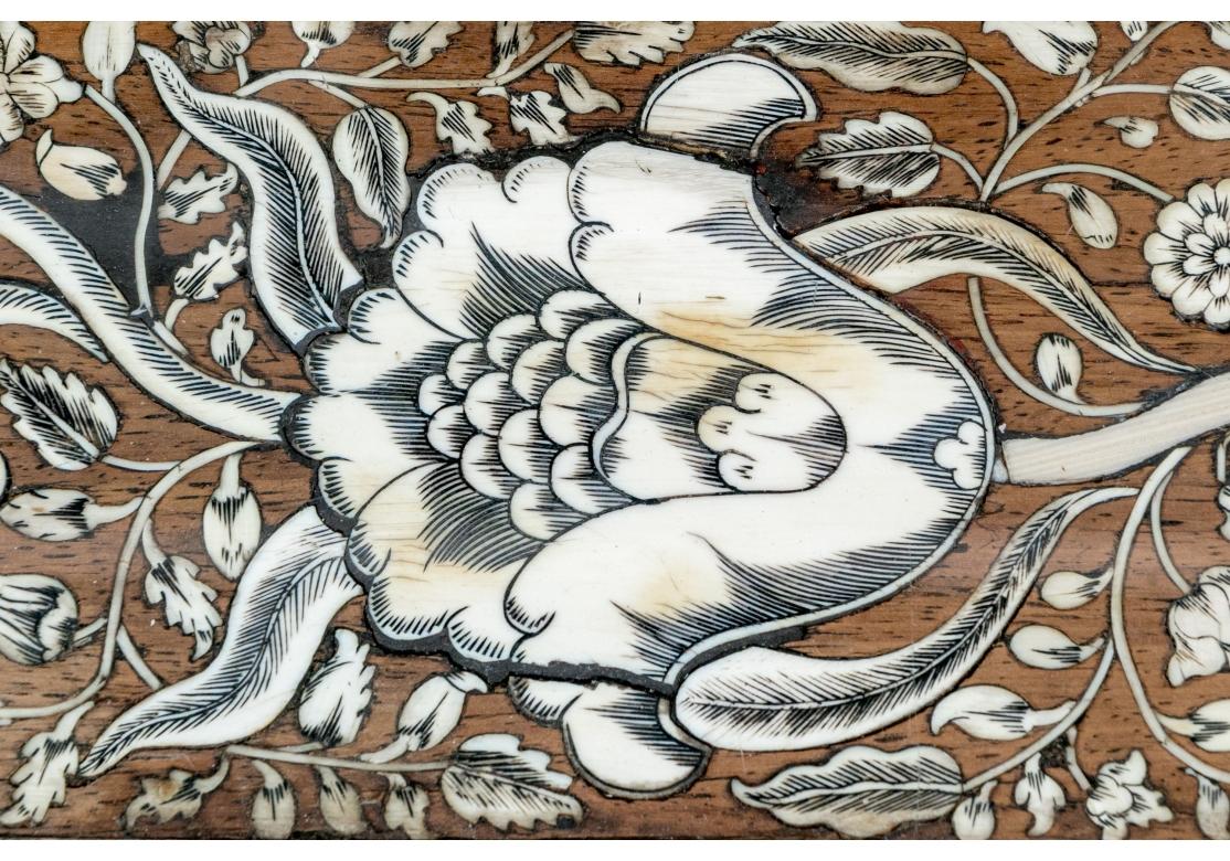 Extraordinary Bone Inlaid Cocktail Table For Sale 9