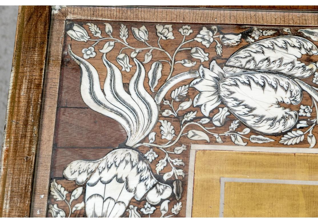 Extraordinary Bone Inlaid Cocktail Table For Sale 10