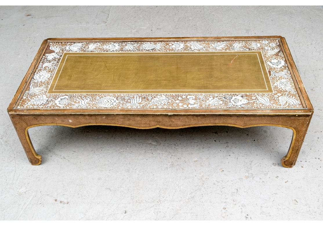 Extraordinary Bone Inlaid Cocktail Table For Sale 11