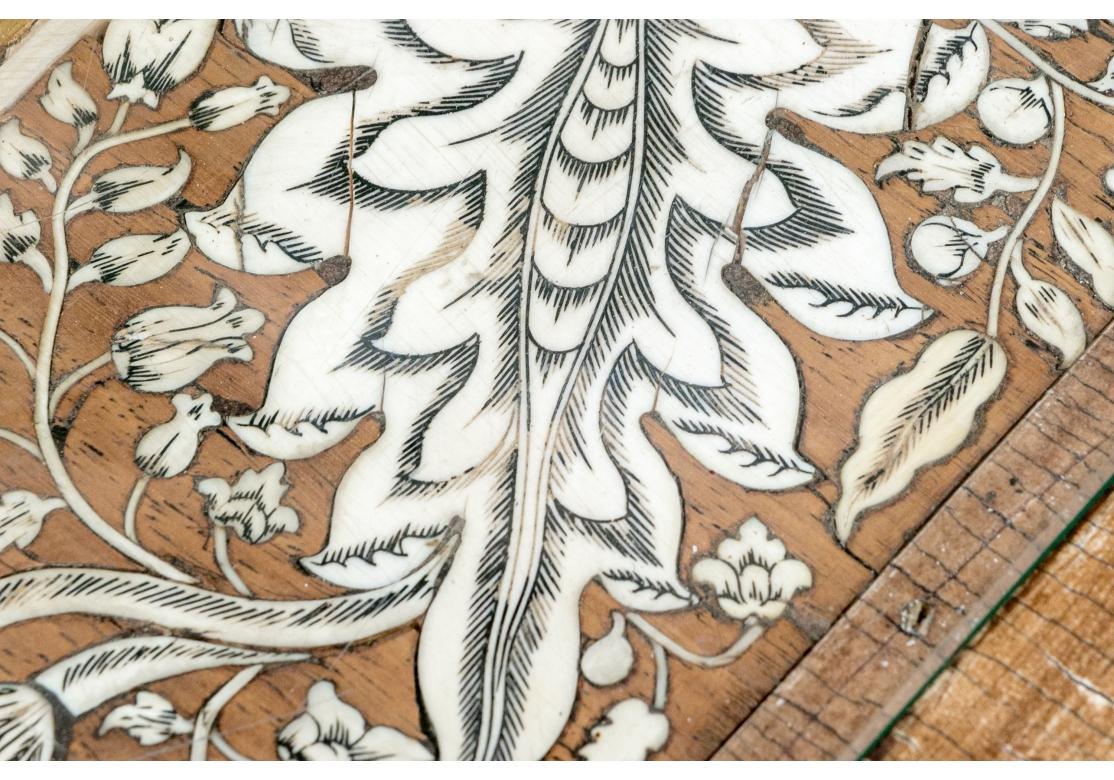 Extraordinary Bone Inlaid Cocktail Table For Sale 12