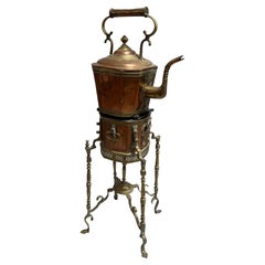 Extraordinary British Empire Kettle on a Stand