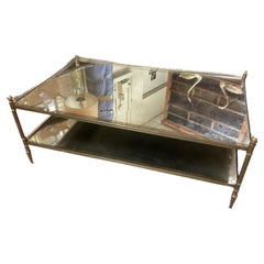 Used Extraordinary Bronze Tiered Cocktail Table From Jordan Marsh