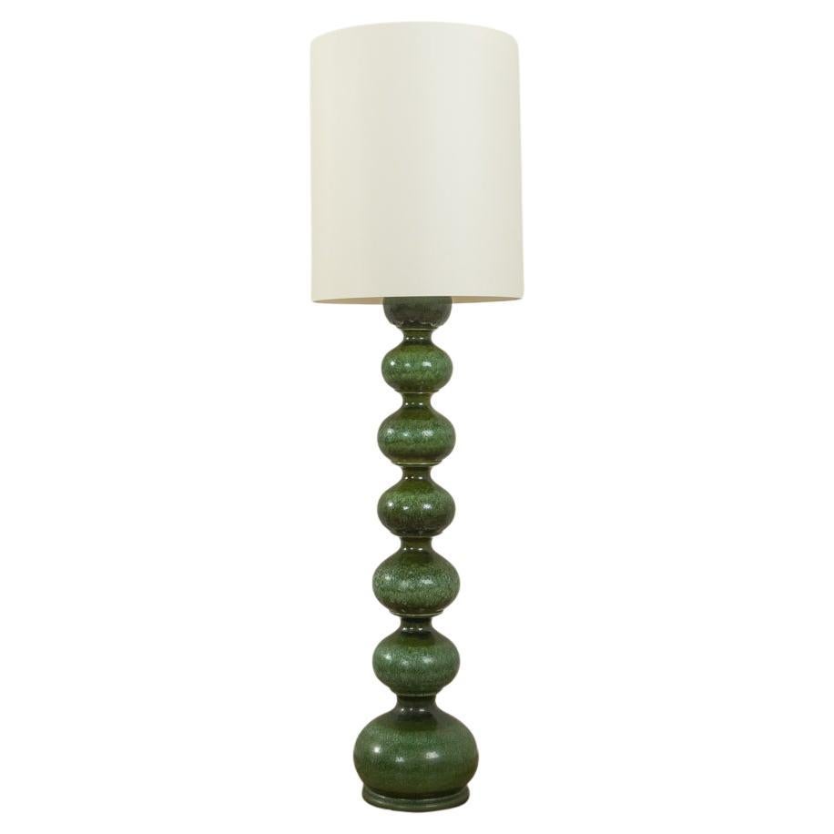 Extraordinaire lampadaire en céramique "Bubble", Kaiser Leuchten en vente