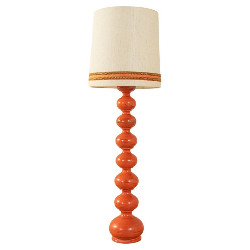 Extraordinary ceramic floor lamp, Kaiser Leuchten