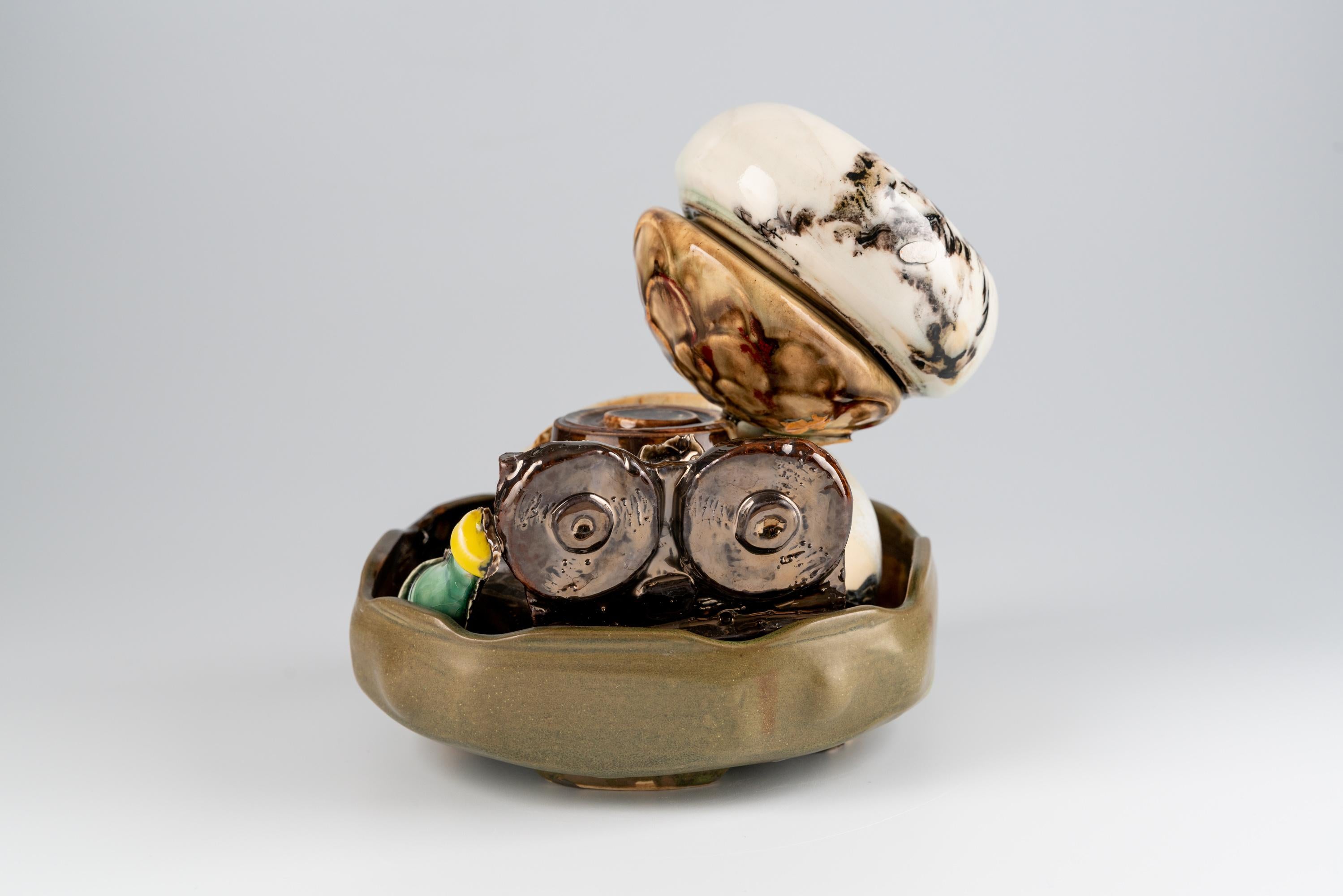 Extraordinary Ceramic Sculpture by Israel Sofia In New Condition In Paris, FR
