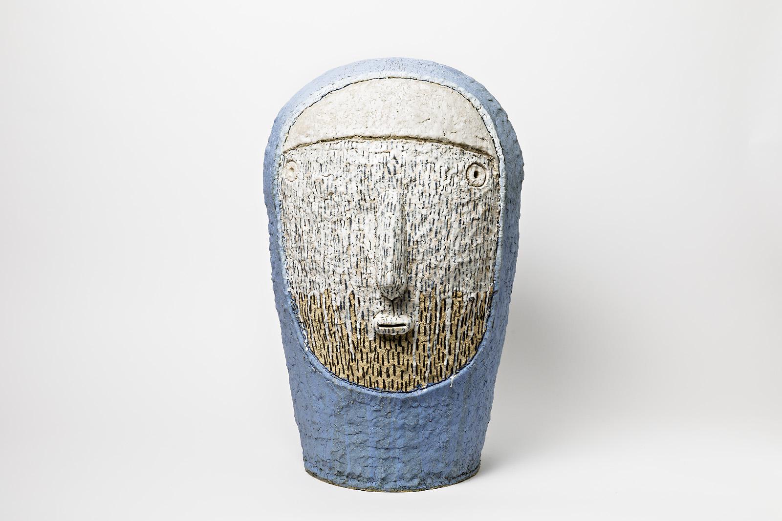 An extraordinary ceramic sculpture by Laurent Dufour.
Perfect original conditions.
Signed under the base.
This piece can be put indoor or outdoor.
Unique piece.
2017.
 
