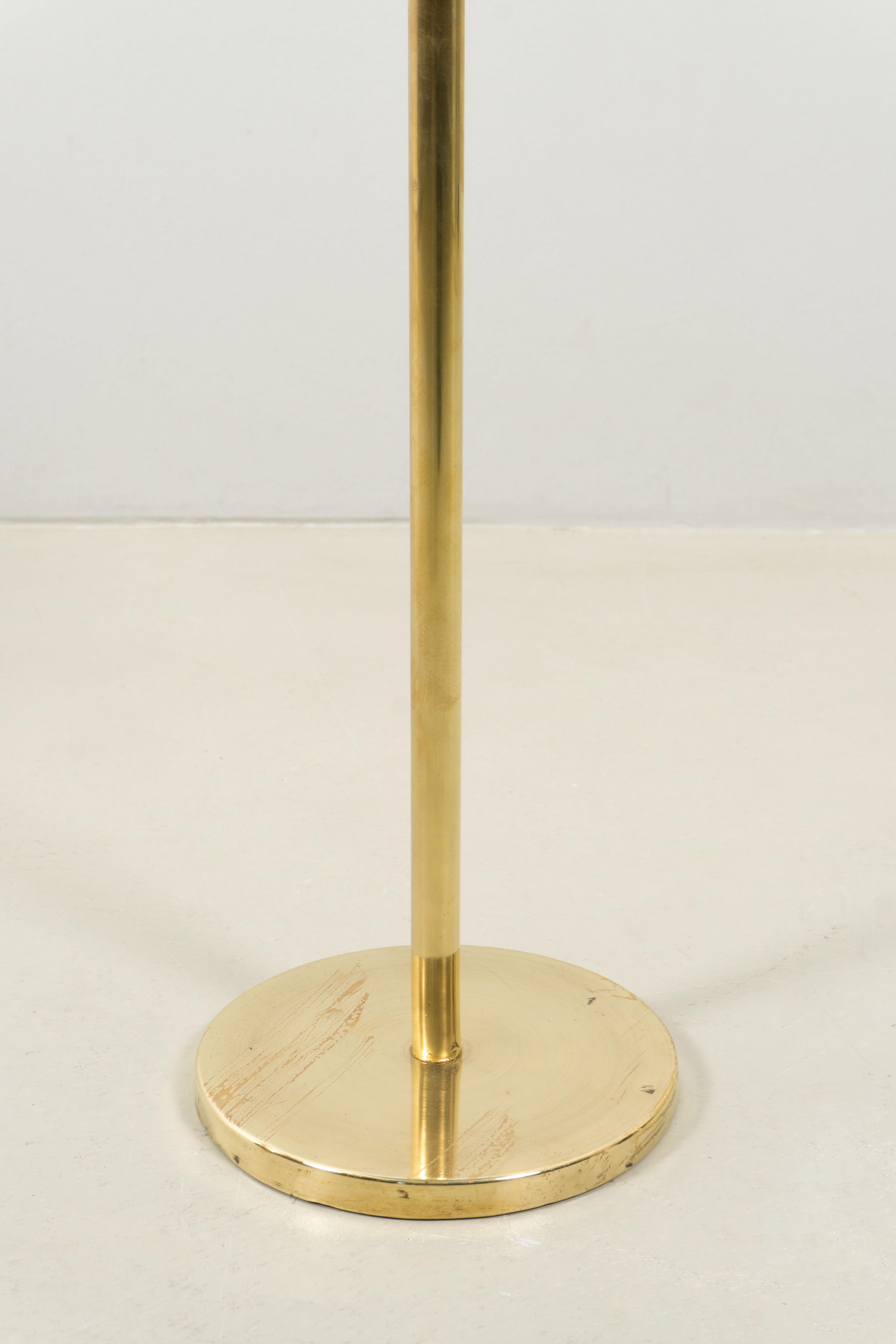 Mid-Century Modern Extraordinary Cesare Lacca Brass Table, ca. 1950 For Sale