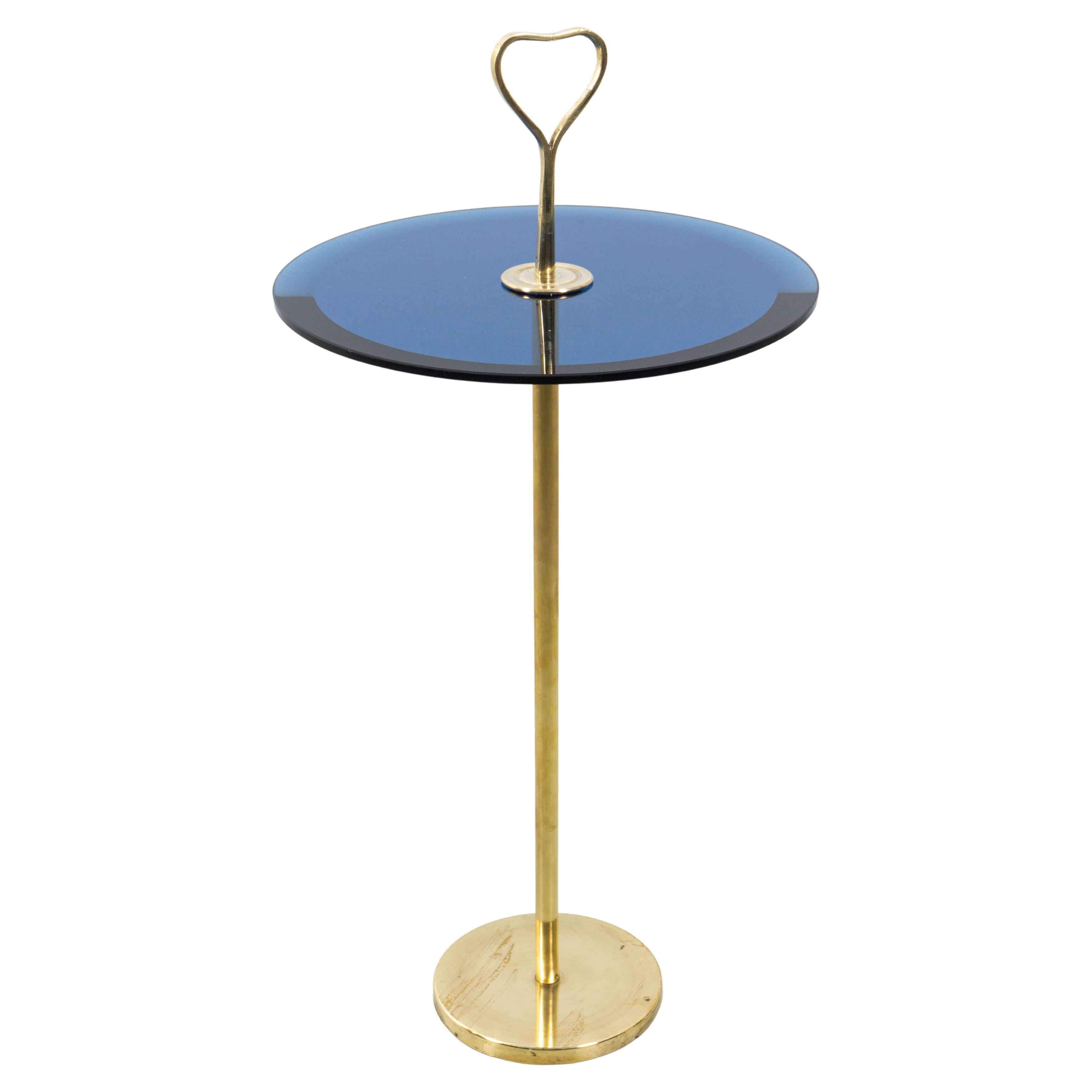Extraordinary Cesare Lacca Brass Table, ca. 1950 For Sale