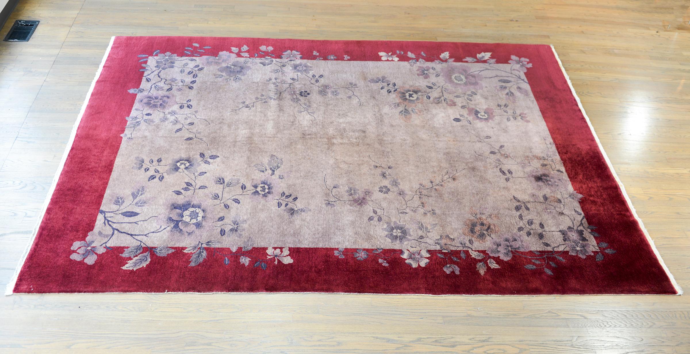 Extraordinary Chinese Art Deco Rug For Sale 5