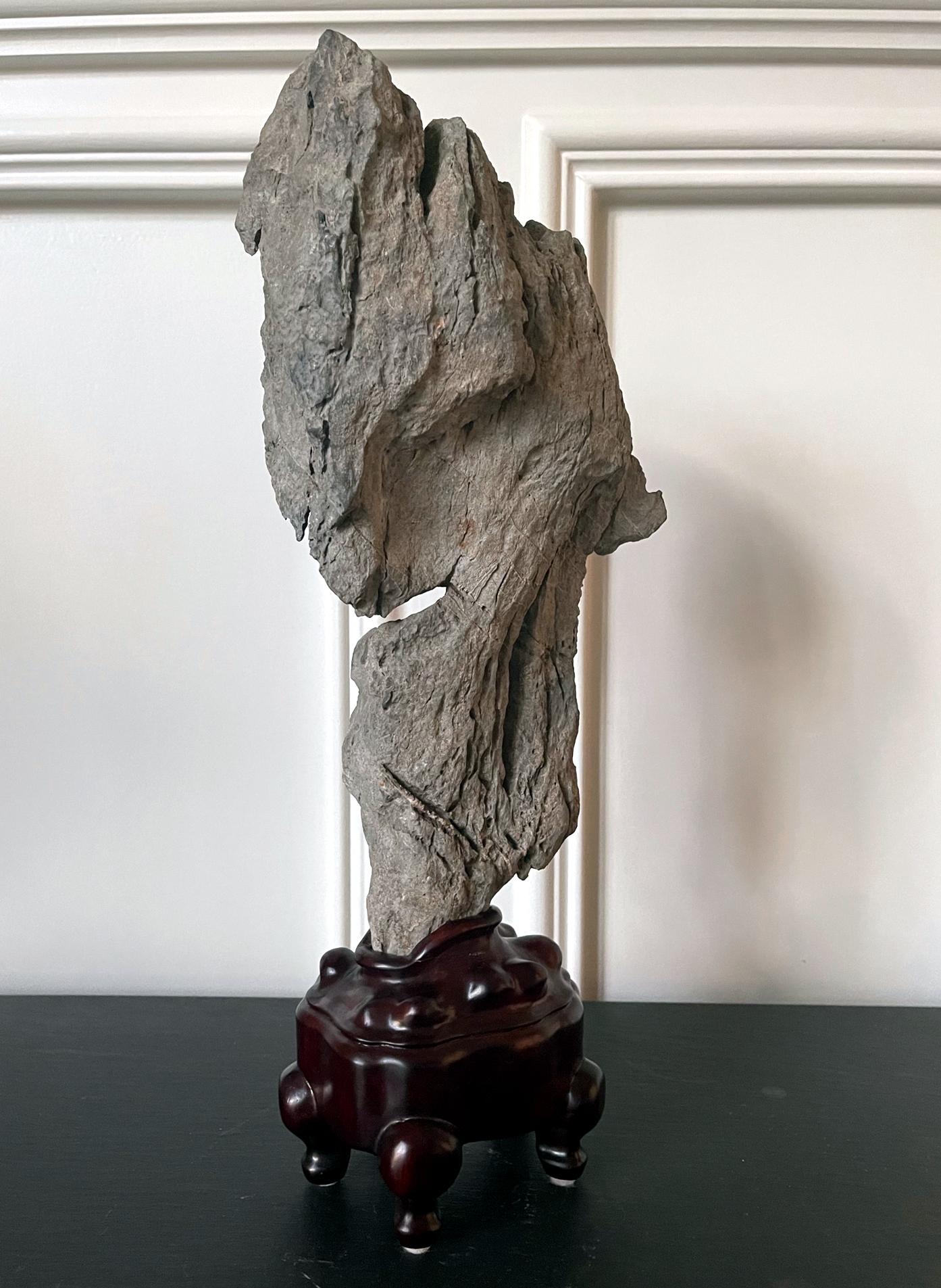 a large overhanging ying scholar's rock price