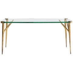 Extraordinary Coffee table by Max Ingrand for Fontana Arte 