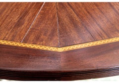Extraordinary Custom Double Pedestal Dining Table Attributed to Smith & Watson