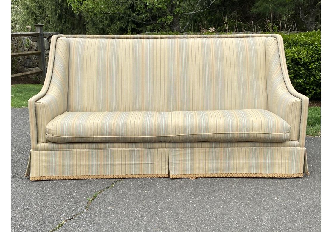 20th Century Extraordinary Custom Upholstered Sofa by Tomlinson/ Erwin-Lambeth For Sale