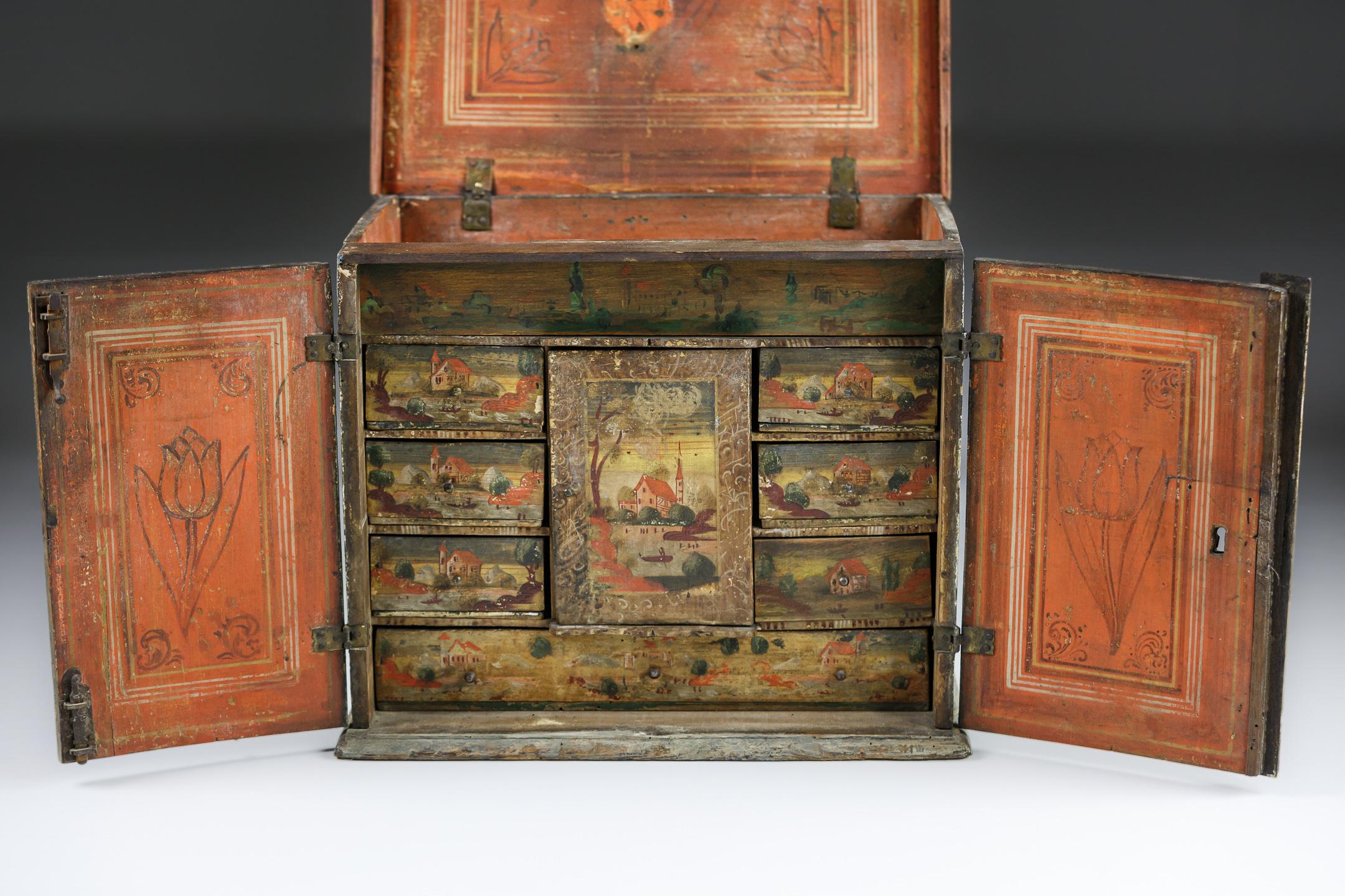 Extraordinary Early 18th Century Necessaire Secrets For Sale 1