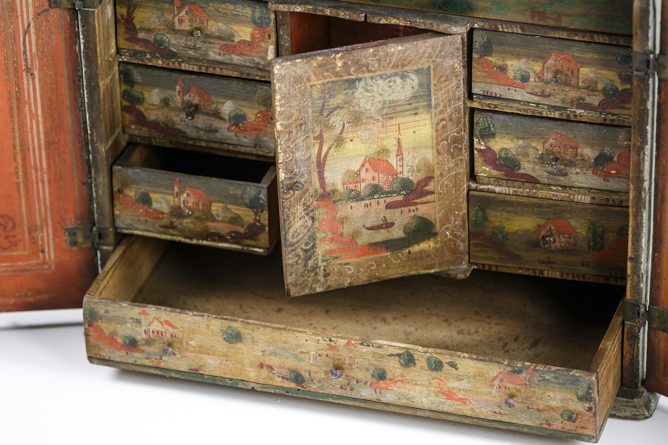 Extraordinary Early 18th Century Necessaire Secrets For Sale 2