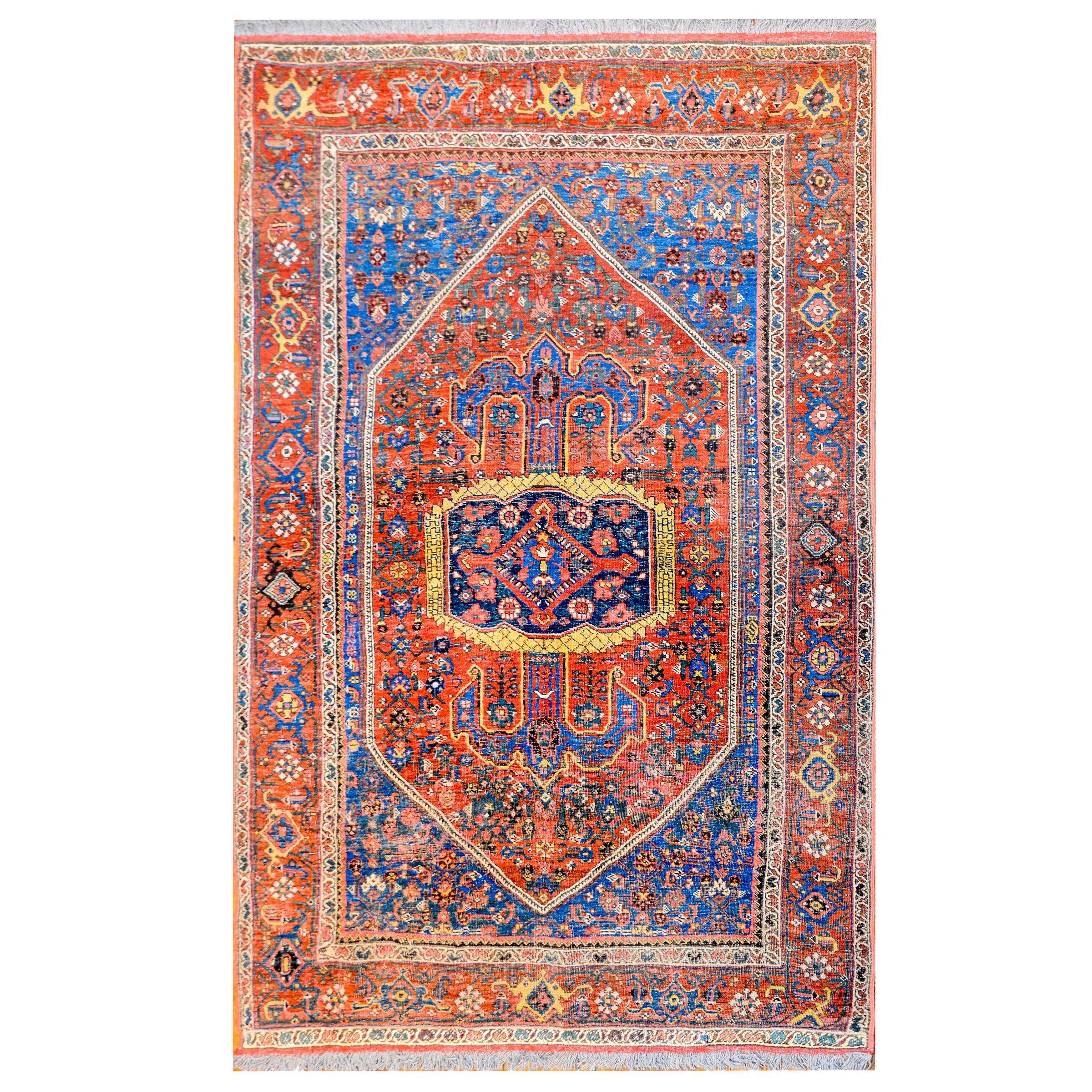Außergewöhnlicher Bidjar-Teppich aus dem frühen 20. Jahrhundert im Angebot