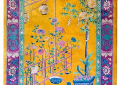 Extraordinary Early 20th Century Chinese Art Deco Rug
