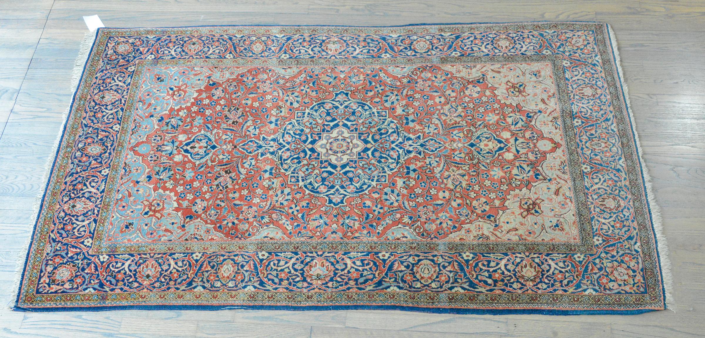 Extraordinary Early 20th Century Kashan Rug For Sale 2