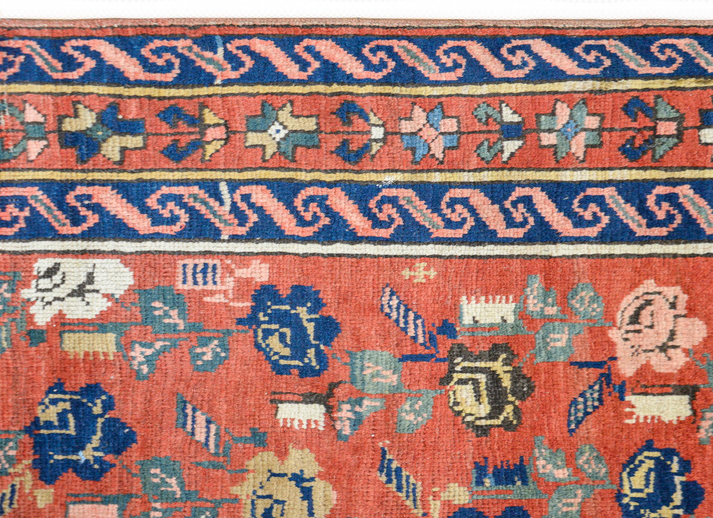 Extraordinary Early 20th Century Caucasian Karabagh Rug For Sale 2