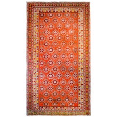 Antique Extraordinary Early 20th Century Samarghand Rug
