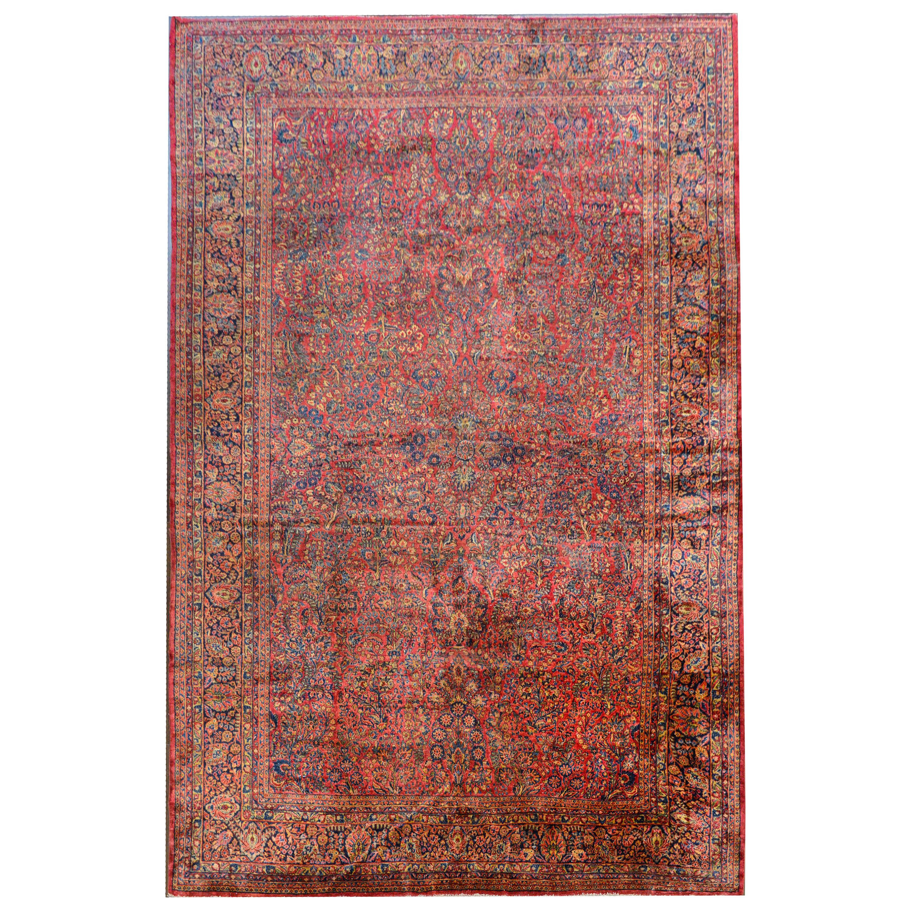 Extraordinary Early 20th Century Sarouk Rug