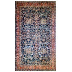 Außergewöhnlicher Sarouk-Teppich aus dem frühen 20. Jahrhundert