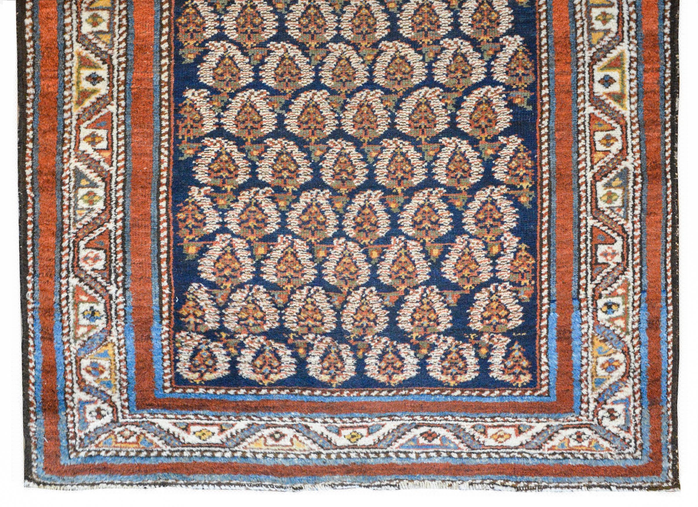 Persian Extraordinary Early 20th Century Seraband Runner For Sale