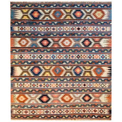 Extraordinary Early 20th Century Shirvan Kilim Rug