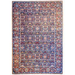 Extraordinary Early 20th Century Yazd Rug