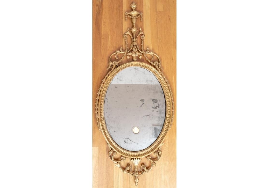 Extraordinary George III Carved and Gilt Mirror For Sale 13