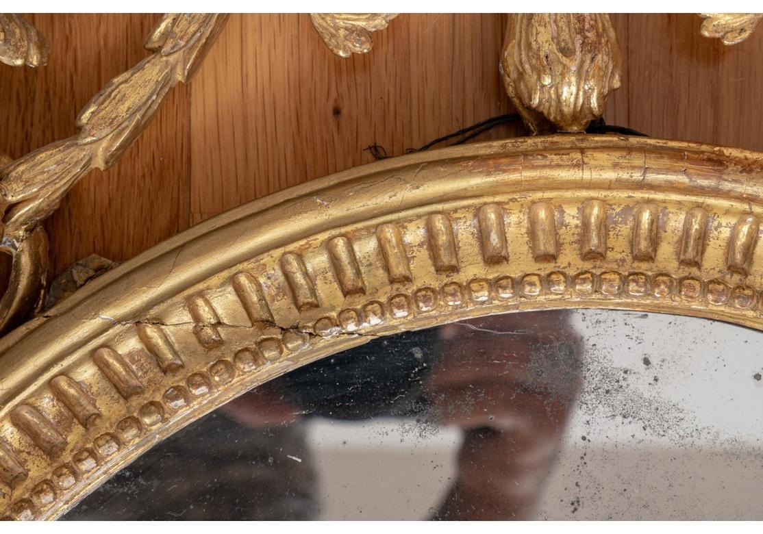 Außergewöhnlicher geschnitzter und vergoldeter Spiegel George III (George III.) im Angebot