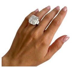 Extraordinary GIA Certified 20.45 -Carat Radiant Cut Diamond Ring