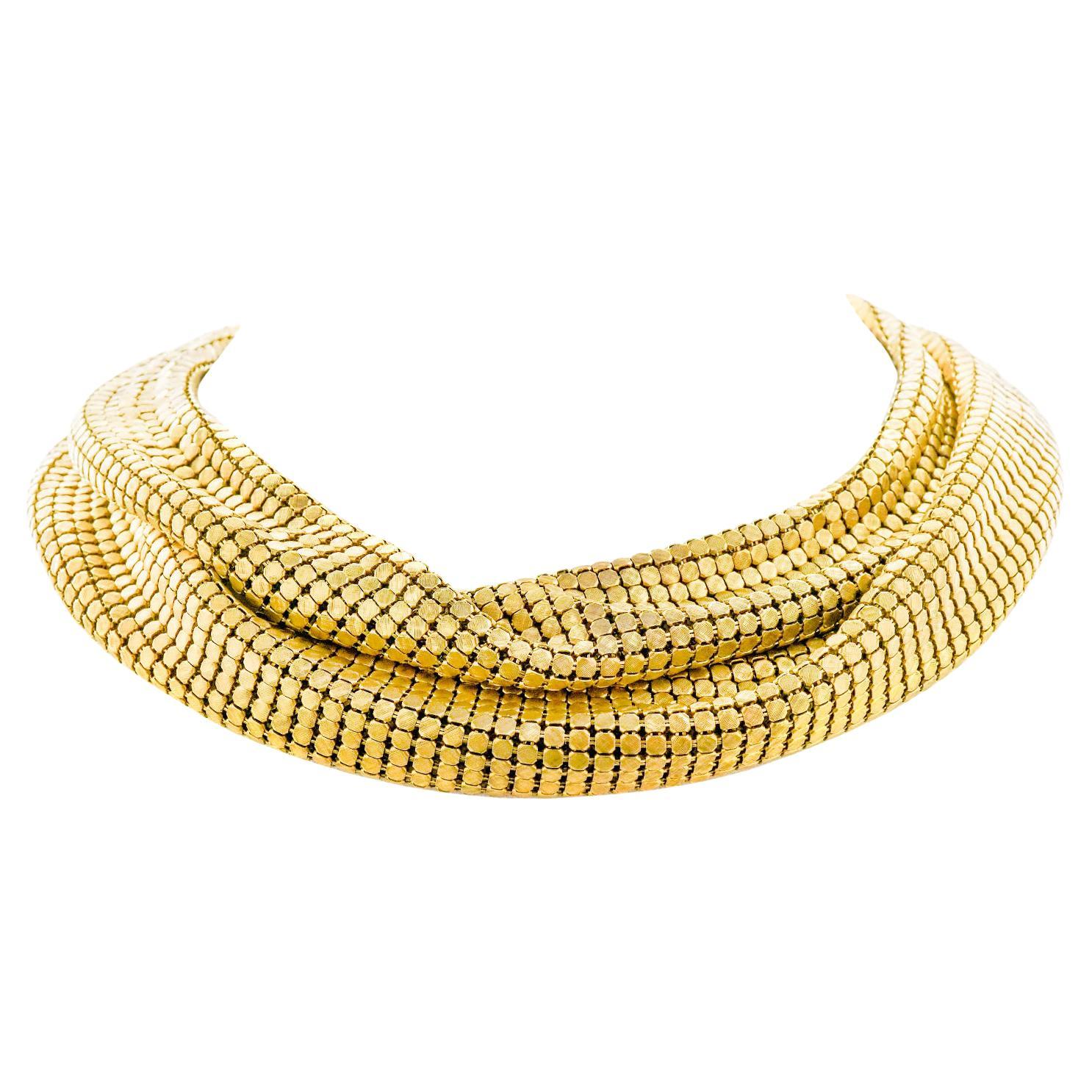 Extraordinary Gold Necklace by Wilm, Germany at 1stDibs